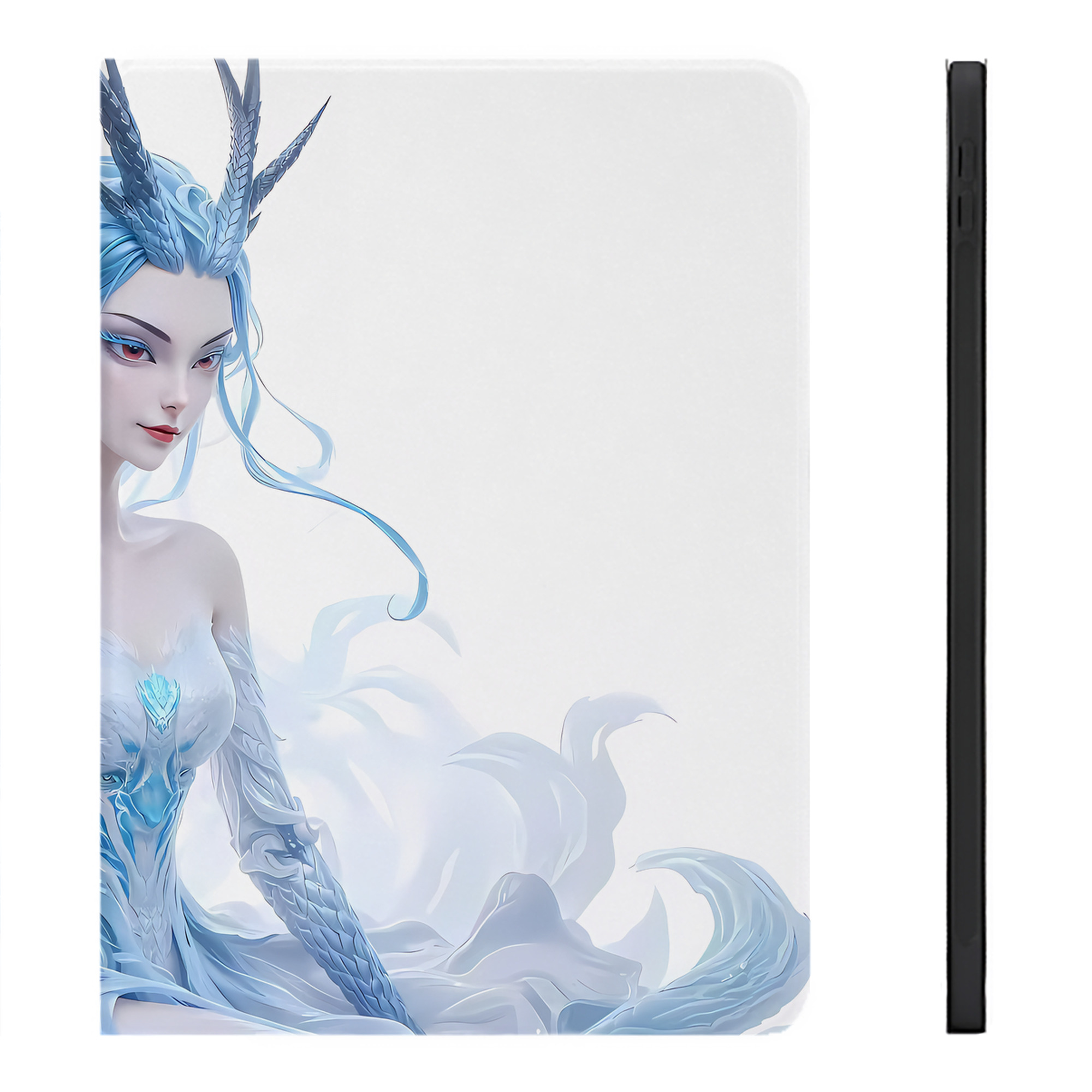 （画像用） Ne Zha 2 ナタ 魔童の大暴れ IPadケース ペンホルダー付き ブックスタイルデザイン